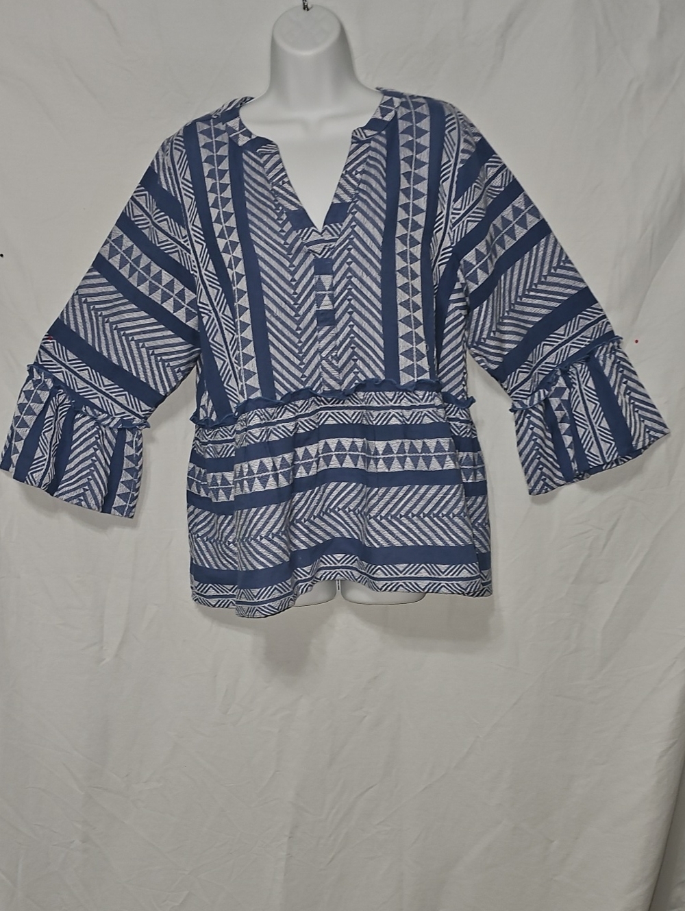Mud Pie Woven Jacquard Top